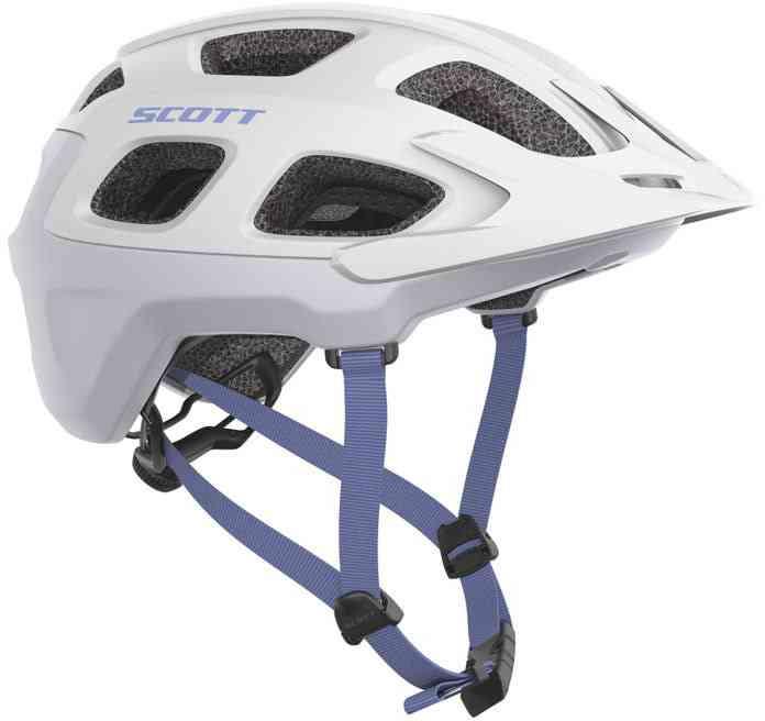 Scott Vivo Plus (MIPS) Hjelm - Hvid og Blå
