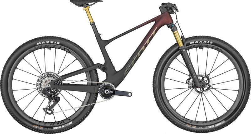 Scott Spark RC SL TR 2024 - Sort Cykel