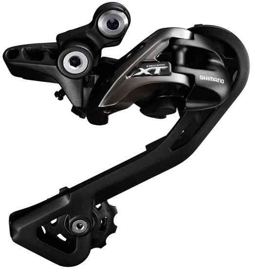 Shimano RD-T8000 XT Bagskifter - 10 Gear Shadow+ Lang arm