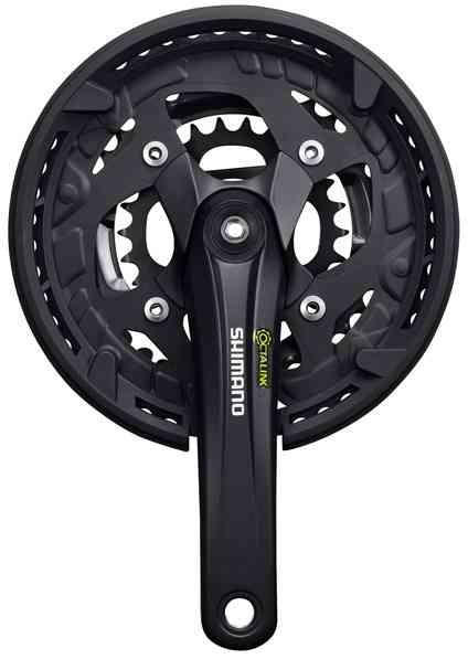 Shimano Kranksæt FC-T4010 48/36/26T 175mm - Sort