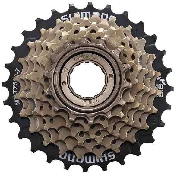 Shimano 7 Gear Kassetter - MF-TZ500 14-28T