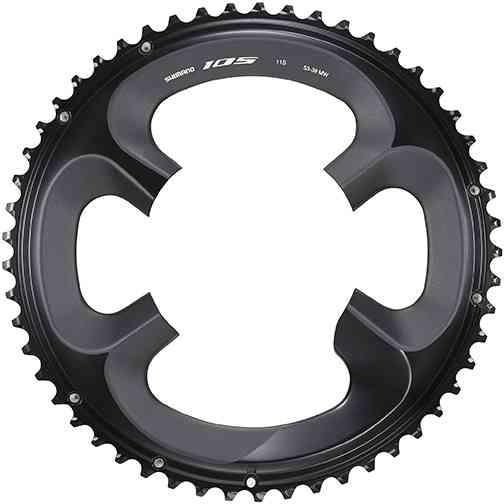 Shimano 53T Klinge FC-R7000 - Sort