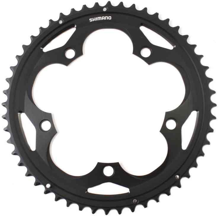 Shimano Klinge FC-5700 – 53T 10-speed, Sort 130mm