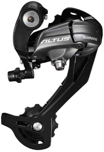 Shimano 9 Gear Bagskifter SGS - RD-M370 Acera - Sort
