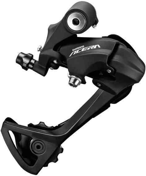 Shimano Acera T3000 9 Gear Bagskifter - Sort