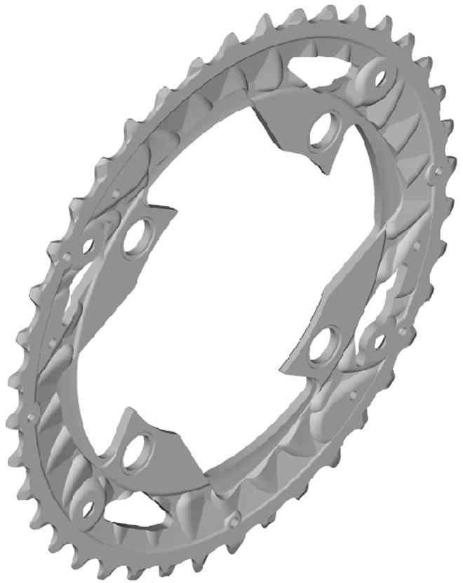 Shimano 40T-AN Klinge FC-MT500 10 gear