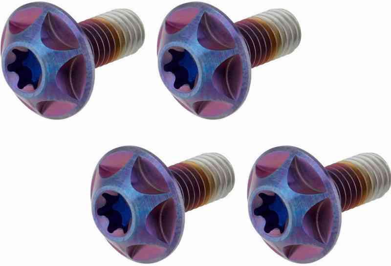 Silca Sicuro Titanium Skruer - Oil Slick Finish