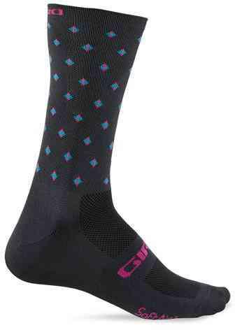 Giro Comp Racer High Rise Sokker - Grå, Sort