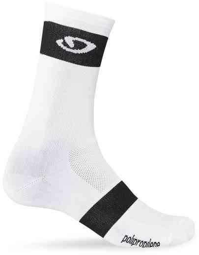 Giro Comp Racer High Rise Sokker – Hvid/Sort