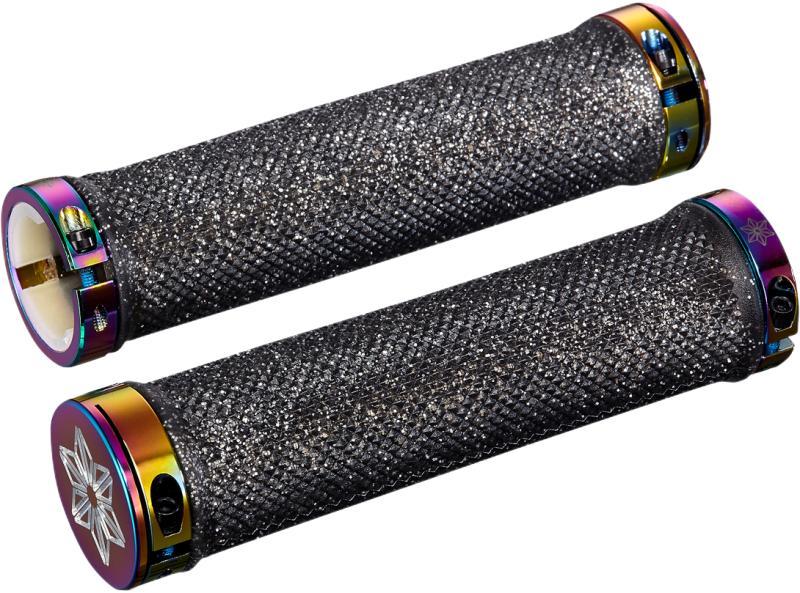 Supacaz Håndtag Diamond Kush Grip - Oil Slick