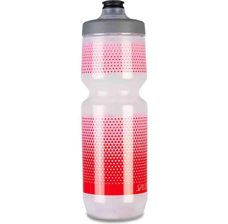 Specialized 770ml Purist Vandflaske - Klar/Rød