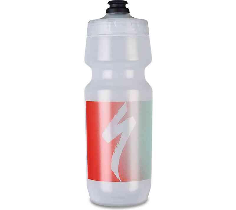 Specialized 710ml Big Mouth Drikkeflaske - Transparent/Rød