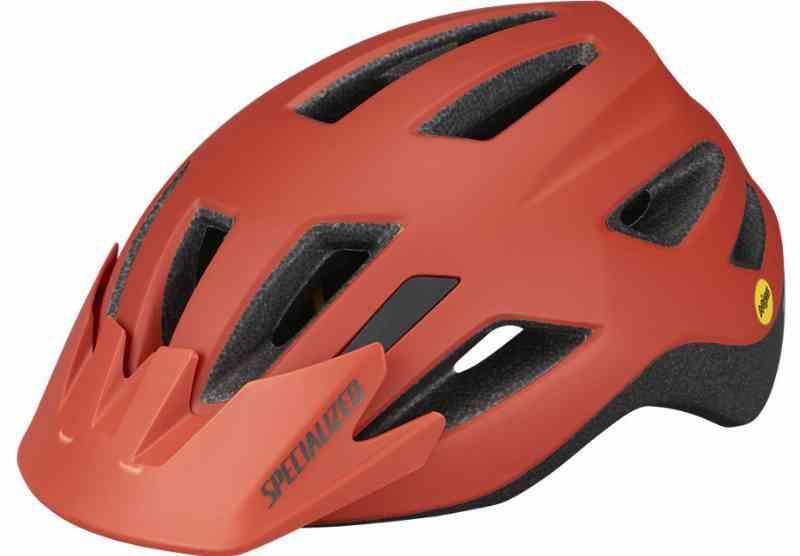 Specialized Shuffle Youth Mips cykelhjelm med LED - Rød