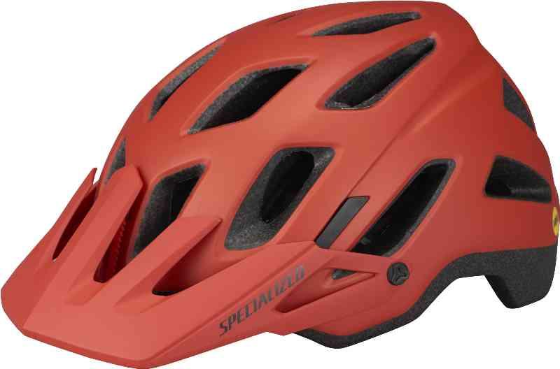Specialized Ambush Comp hjelm m. ANGi READY - Rød