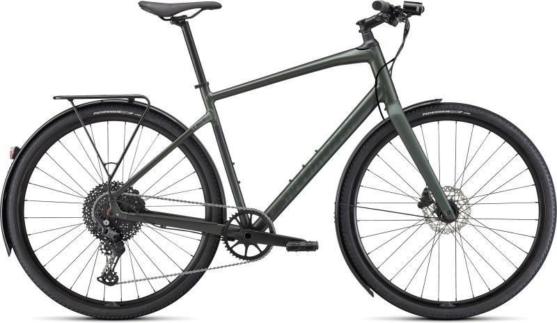 Specialized Sirrus X 4.0 EQ 2023 - Grøn Cykeltilbud!