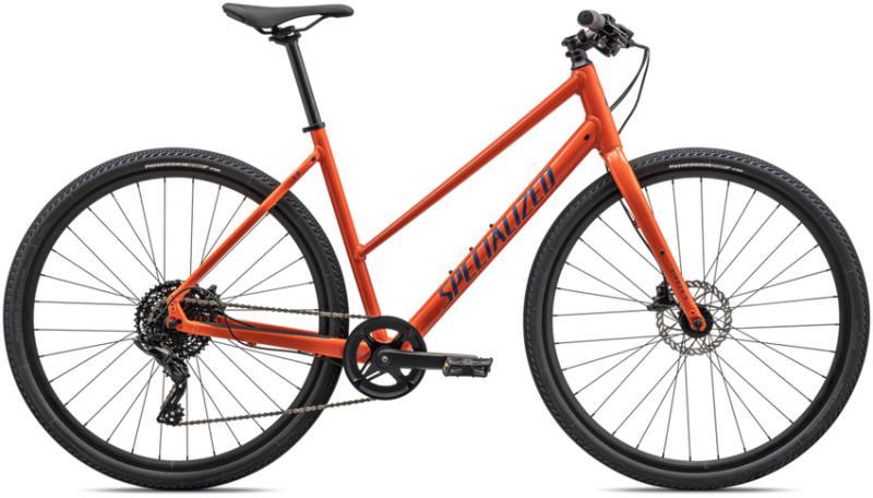 Specialized Sirrus X 2.0 Trin-gennem 2023 - Rød