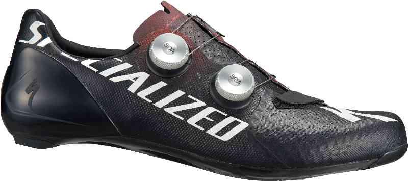 Specialized S-Works 7 Cykelsko - Speed of Light - Sort