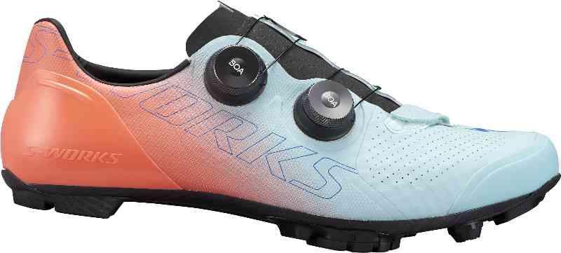 Specialized S-Works Recon MTB Cykelsko – Rød/Blå Tilbud