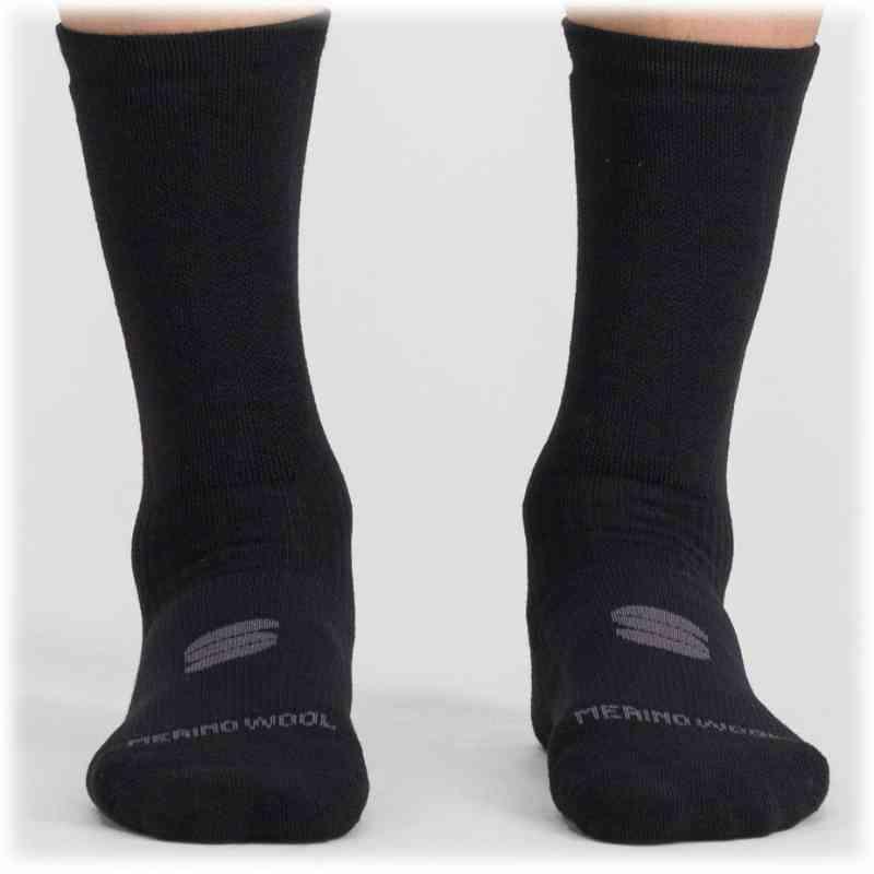 Sportful Merino Uld 18 Strømper - Sort