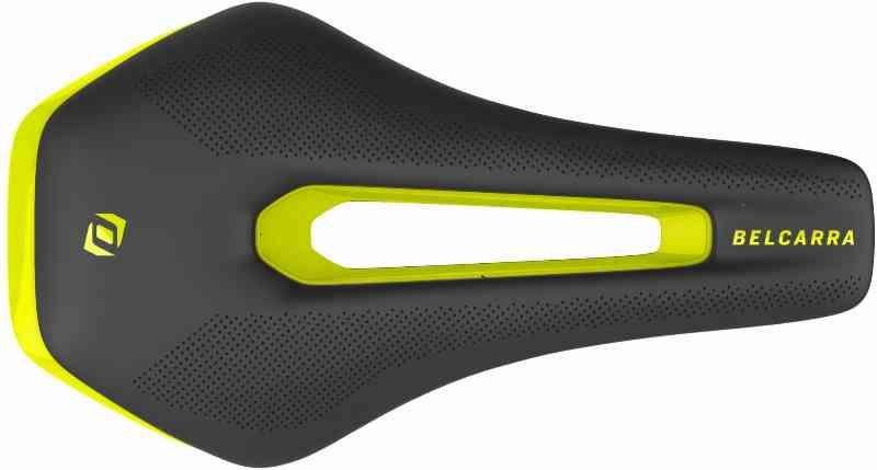 Syncros Belcarra V 1.5 Sadel - Udsnit - Sort/Gul
