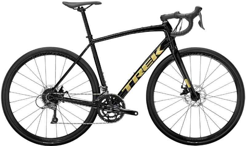 Trek Domane AL 2 Disc 2022 - Sort Cykel