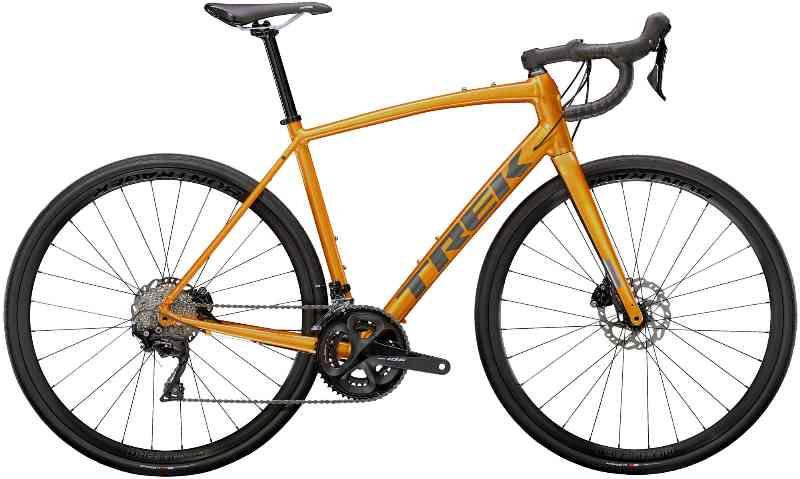 Trek Domane AL 5 Disc 2022 - Orange Cykel