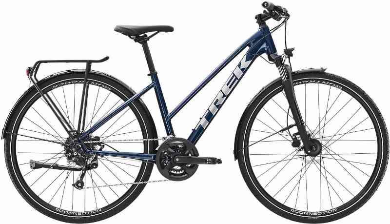 Trek Dual Sport 2 EQ Damecykel 2022 - Blå