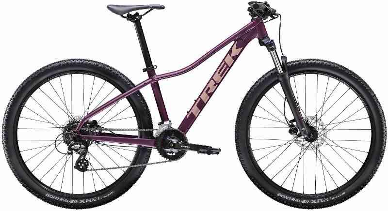 Trek Marlin 6 Dame 2022 - Lilla/Rød Mountainbike Tilbud