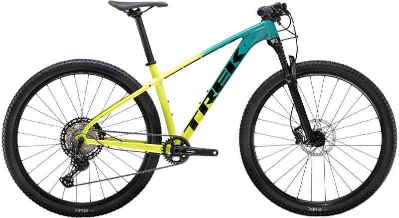 Trek X-Caliber 9 2022 – Gul og Turkis Cykel