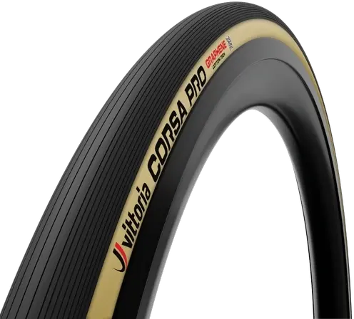 Vittoria Corsa Pro Tubeless 700x24/26/28/30/32 - Brun