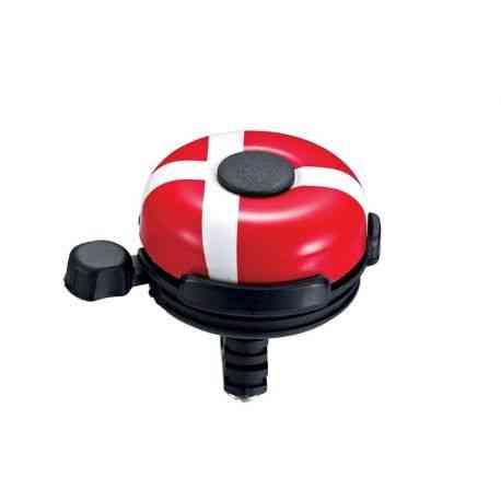 Cykelringeklokke Dannebrog Ø53 mm