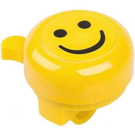 Smiley Ringeklokke i Gul Farve
