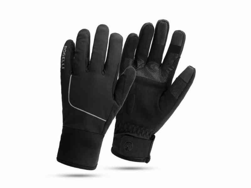 Rogelli Essential - Sorte Vinterhandsker - Str. M