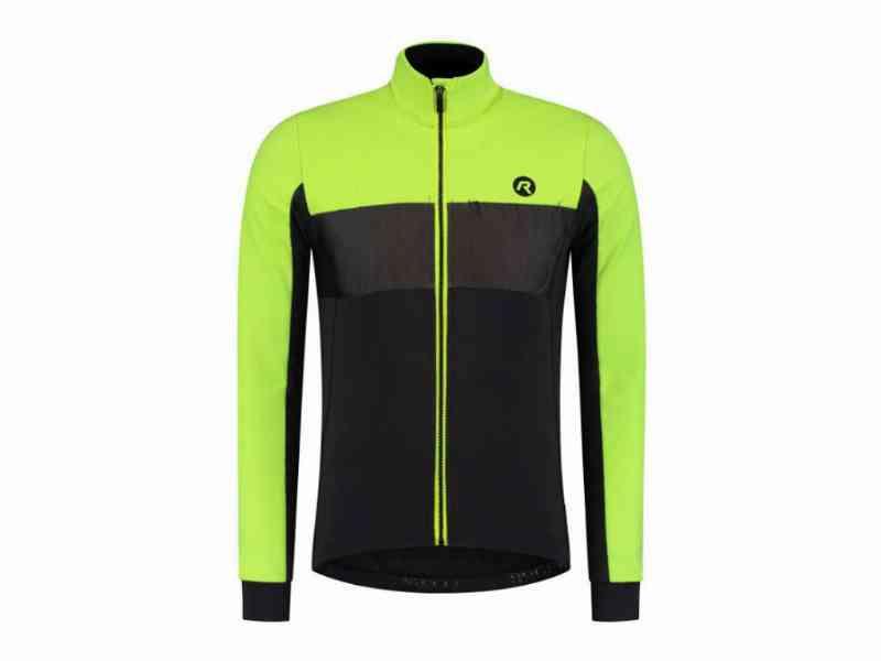 Rogelli Attq - Vinterjakke - Sort/Fluorescerende Gul - S