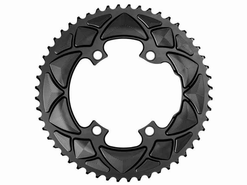 absoluteBLACK Rund klinge - Shimano 50T - 110 mm - Sort