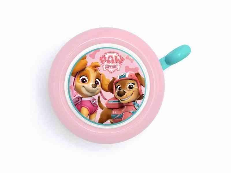 Paw Patrol Ringeklokke til Børnecykel - Pink Ø55mm