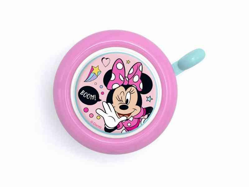 Minnie Mouse Ringeklokke til Børnecykel - Pink Ø55mm