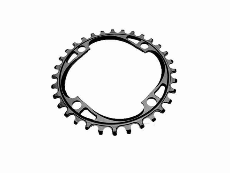 absoluteBLACK Rund klinge 36T - SRAM - Sort 104 mm