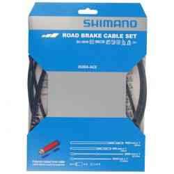 Shimano Racer Bremsekabelsæt Da9000, Sort