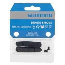 Shimano Dura-Ace Kulfiber Bremseklodser 55mm - 1 Par