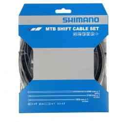 Shimano Gearkabelsæt MTB Rustfrit 300cm - Cykeldel