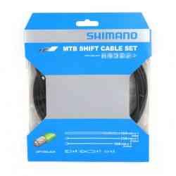 Shimano Optislik Gearkabelsæt til MTB, Sort