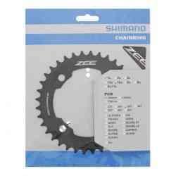 Shimano 36t Klinge FC-M640 Zee 104mm Sort