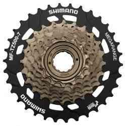Shimano 7s Skruekrans Mf-tz500 14-34t - Cykelkassette