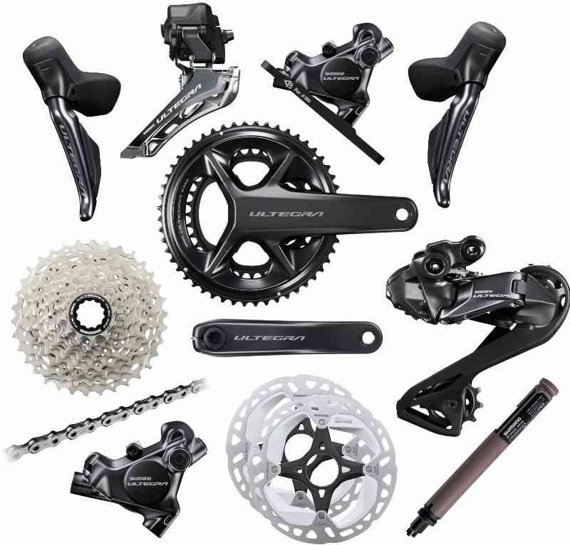 Shimano Ultegra R8100 175mm 52-36 Geargruppe 2x12