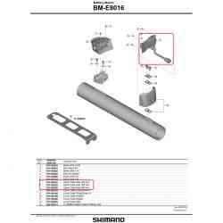 Shimano Overdelssamling 600mm Bm-e8016 – Cykeldel