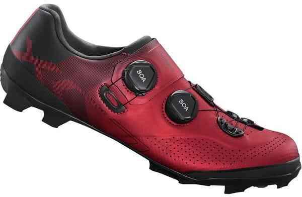 Shimano XC702 SPD MTB-sko – Rød/Sort