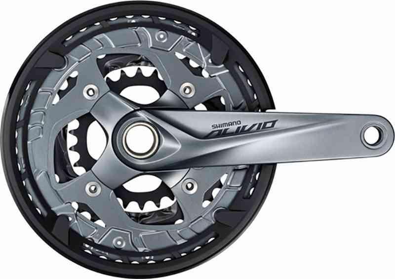 Shimano Alivio FC-T4010 Kranksæt - Sølv