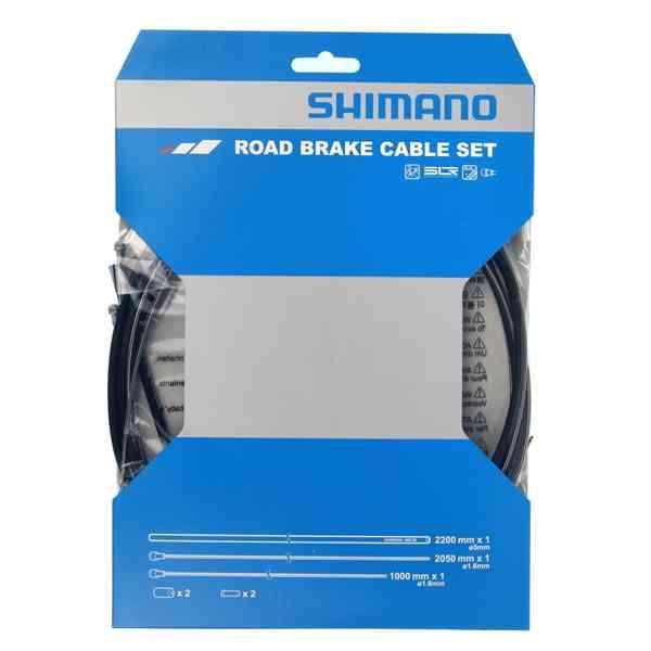 Shimano Racer Bremsekabelsæt i Rustfrit Stål
