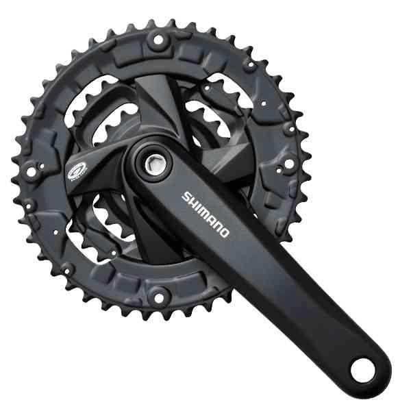 Shimano Altus 175 Kranksæt 48T - Sort Tilbud!